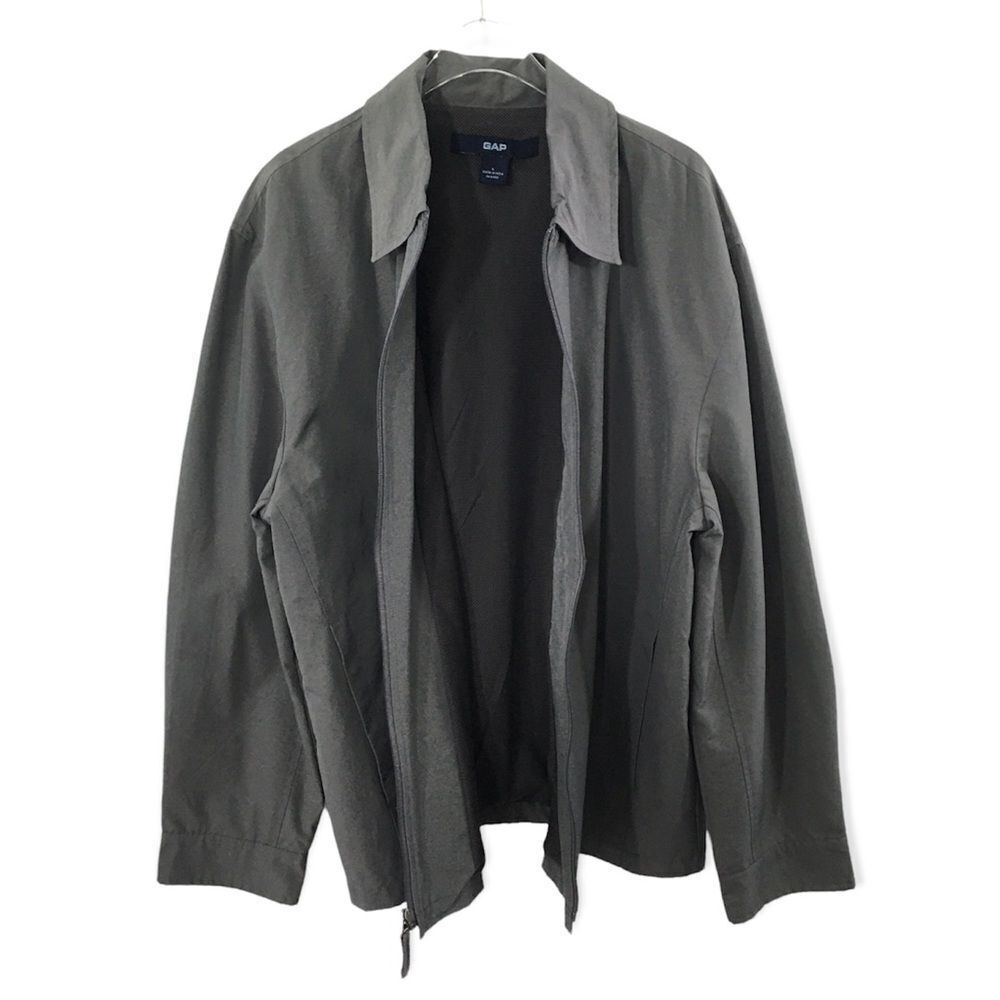 Gap Gray Front Zip Up Jacket - image 3